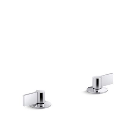 Kohler Components Bathroom Sink Handles W/ Lever Design 77974-4-CP